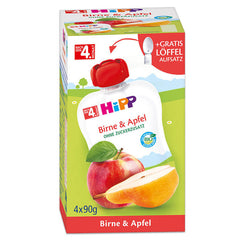 HiPP Organic Puree Apple and Pear Fruit Pouch