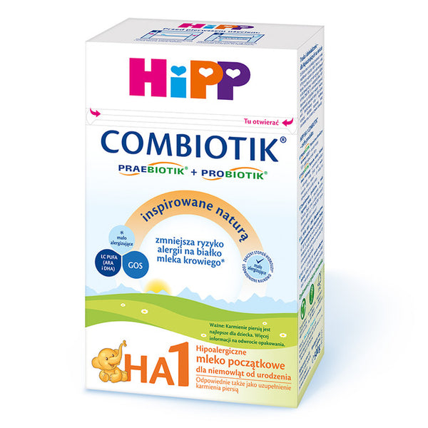 HiPP HA 1 Combiotic No Starch Formula, 36 Boxes