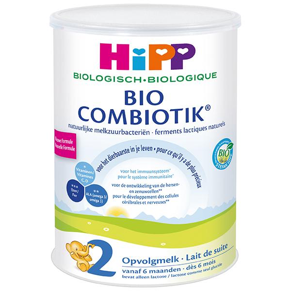 HiPP Dutch Stage 2 Organic Bio Combiotic Follow-on Milk Formula, 12 cans