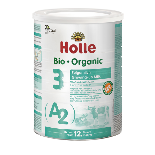 Holle A2 Organic Cow growing-up milk stage 3 800g From 12 months on