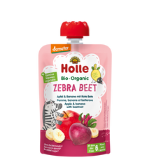 Holle Organic Zebra Beet Fruit - Vegetable Pouch