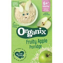 New Organix Fruity Apple Porridge 6+ months 120g