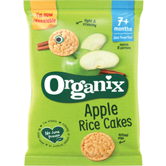 Organix Apple Rice Cakes 7+ months old Finger food