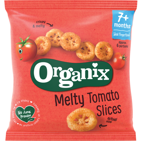 Organix Melty Tomato Slices 7+ months Finger Foods