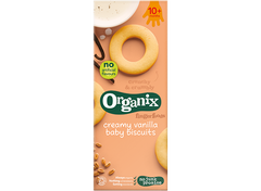 Organix Fingerfoods Creamy Vanilla Baby Biscuits