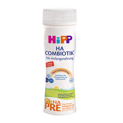 HIPP HA Pre Combiotic Baby Formula 200ml Ready To Feed - 6 pack