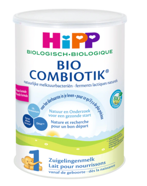 HiPP Dutch Stage 1 Organic Bio Combiotic Infant Milk Formula, 6 cans